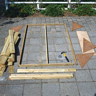 Stockpanel montering 1 Stockpanel montering 1